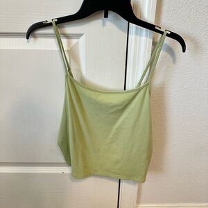 American Eagle Outfitters Size Large Lime Green Women's Tank Top